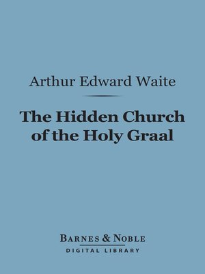 cover image of The Hidden Church of the Holy Graal